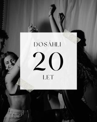 Kapesníčky 🥹🤧 Tento měsíc oslavujeme 20 letku 🎈🥳🎉 Co je víc než pocit nepřemožitelnosti když vám je tolik✨ 🎁Jako projev...